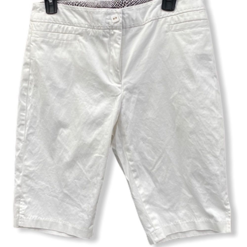 Claudia Ev‎ White Shorts